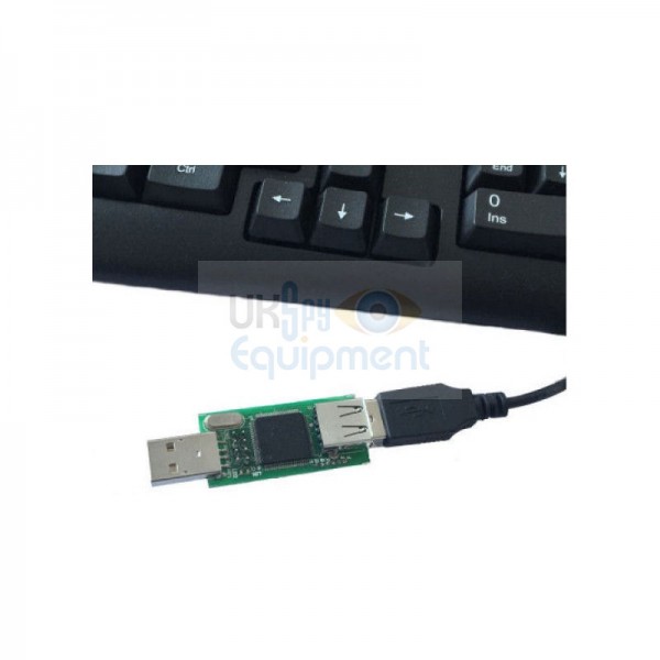 Covert USB PC monitoring device with remote keyboard activity capture via Wi-Fi